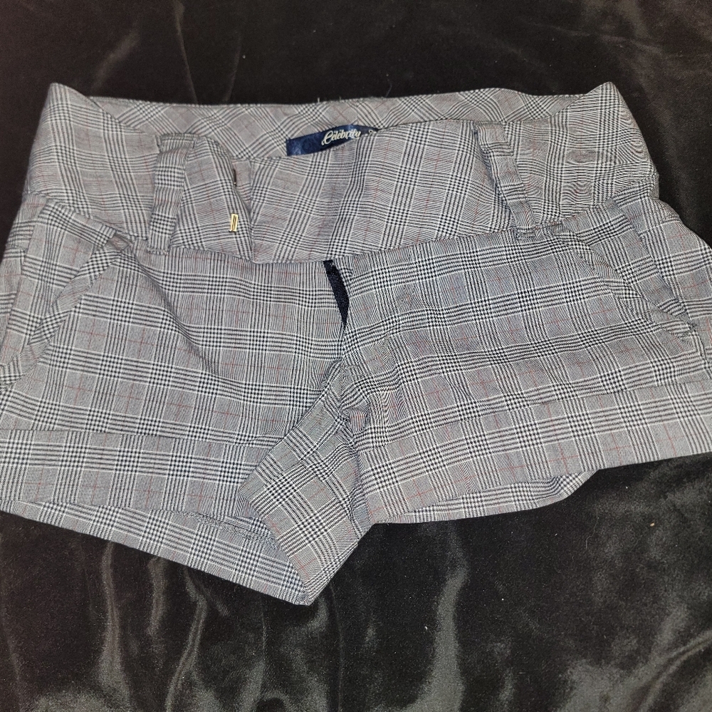 Plaid shorts